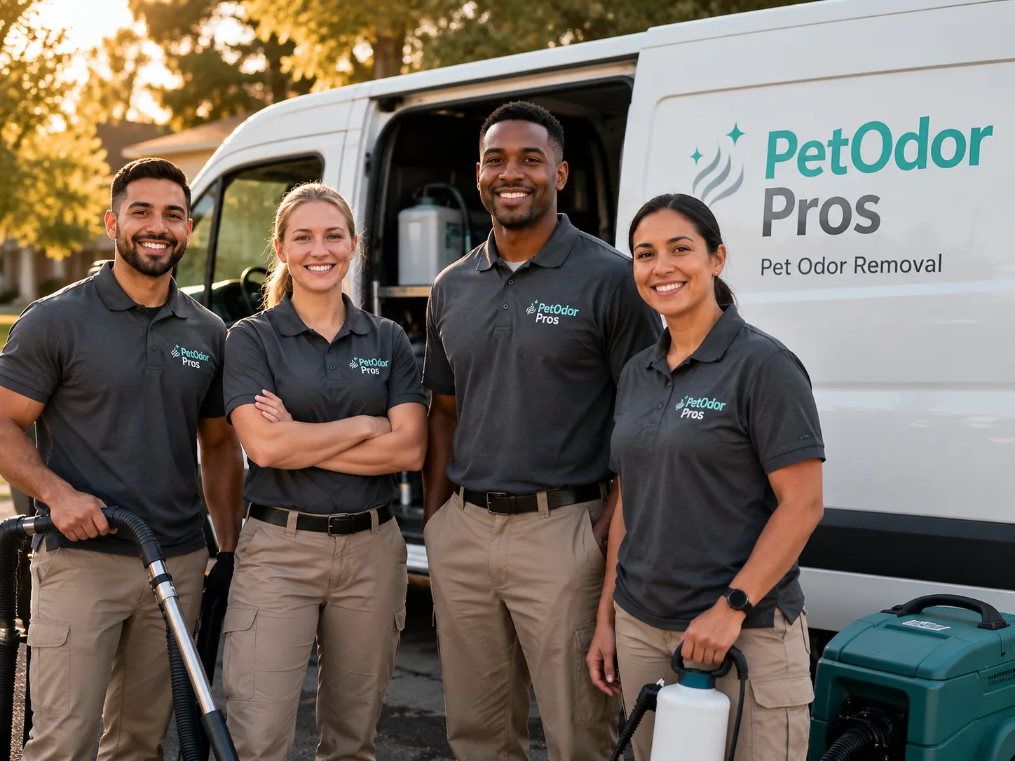 Pet Odor Removal team serving Prescott, MI